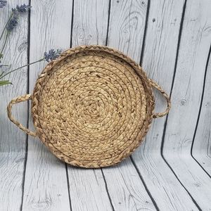 Woven Rattan  Basket Wall Decor